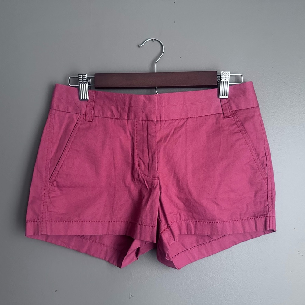 J.Crew Cotton Chino Low Rise Shorts Size 0 Chino City Fit Shorts